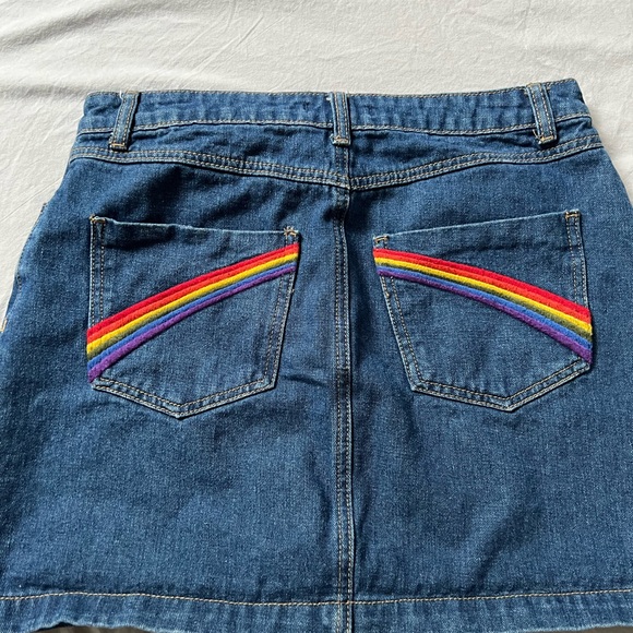 Forever 21 Denim Skirt L - Picture 5 of 6